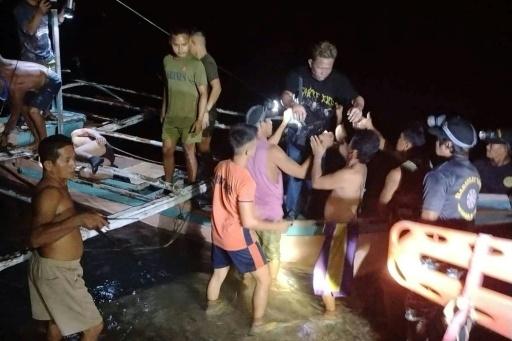 Philippine ferry fire kills 5, dozens missing