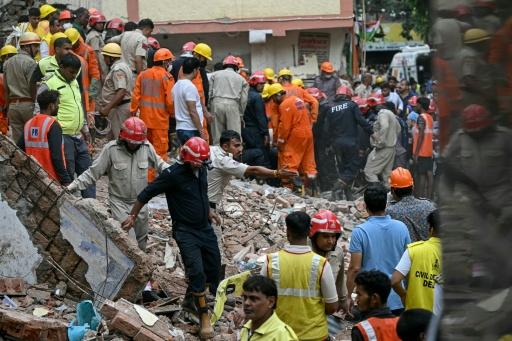 Inde : fin des recherches après l'effondrement d'un immeuble ayant fait sept morts