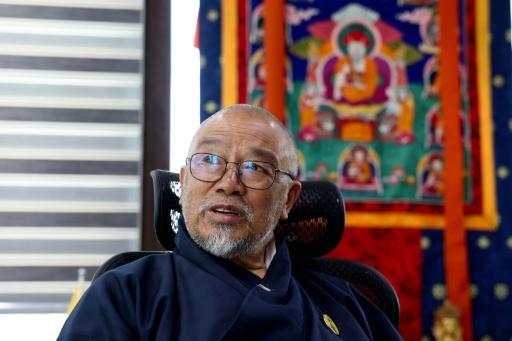 Chhewang Rinzin, managing director of Druk Green Power Corporation, at his office in Bhutan's capital city of Thimphu — Niharika KULKARNI / AFP