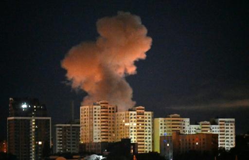 Bombardement russe sur Kiev, le 8 septembre 2026 — Sergei SUPINSKY / AFP
